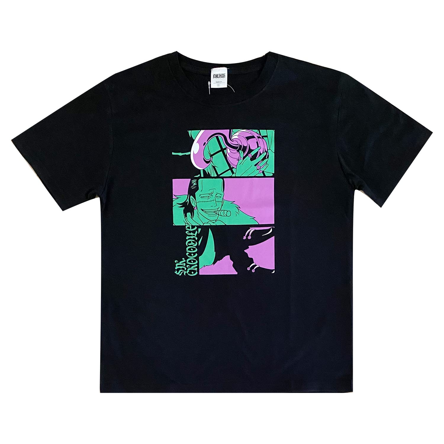 Amazon.co.jp: ONE PIECE Tシャツ クロコダイル/L ブラック L